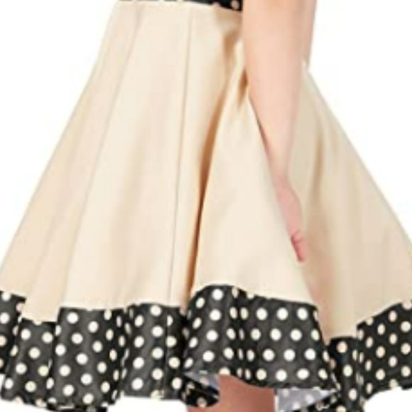 Kids 'Vintage Polka Dot 50's Girls Dress 🤍 NWT - Picture 5 of 8